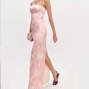 NWT Reformation Frankie Dress in Powder Pink